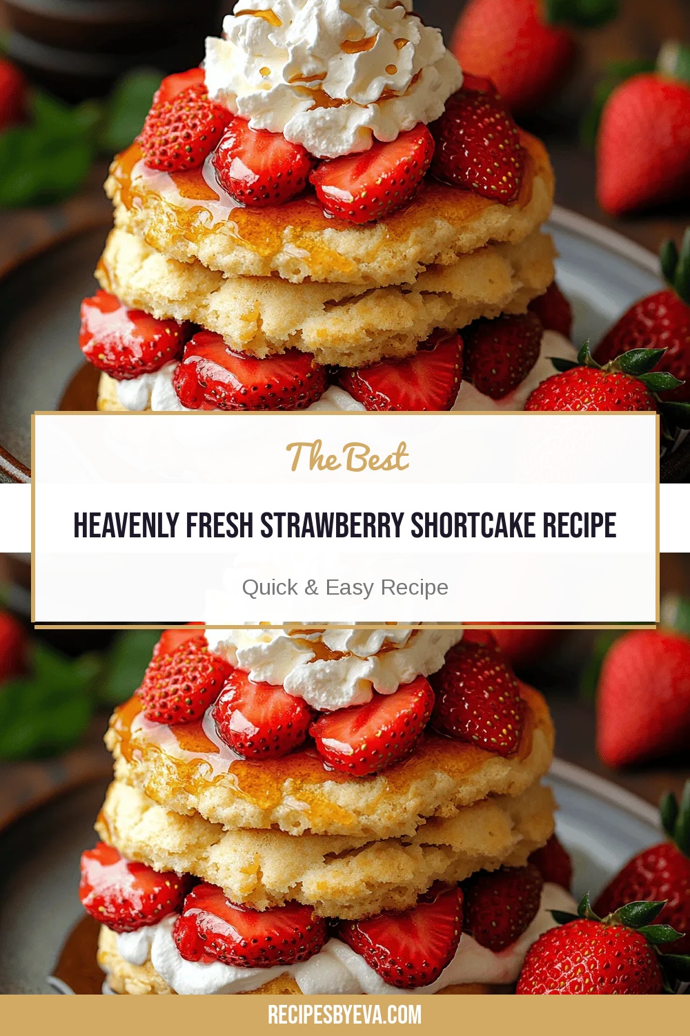 Heavenly Fresh Strawberry Shortcake Recipe