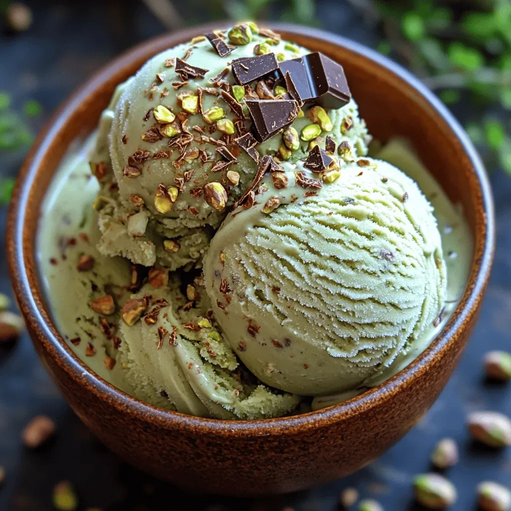 Pistachio Dream Ice Cream: A Creamy, Nutty Delight