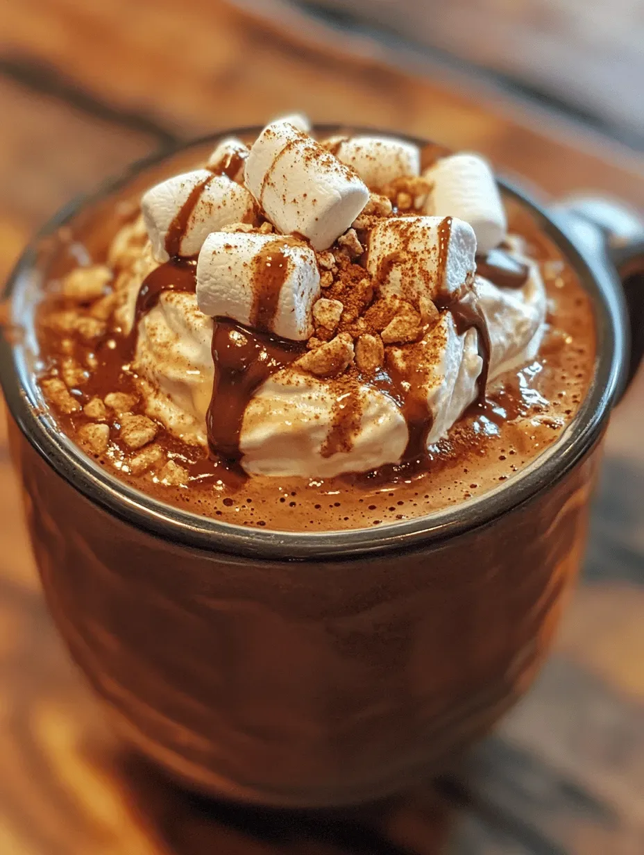 S’mores Whipped Hot Cocoa: A Cozy Delight