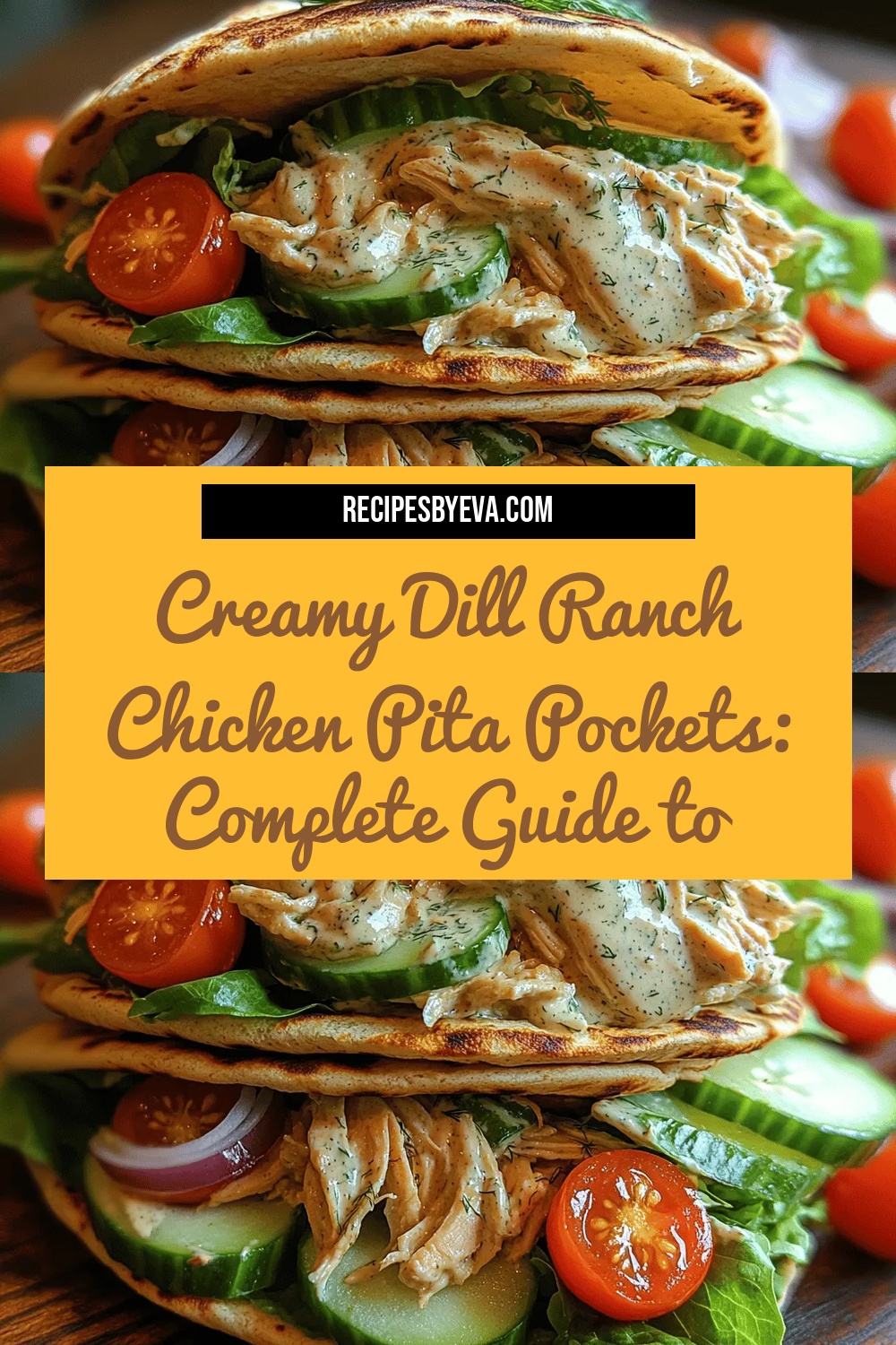 Creamy Dill Ranch Chicken Pita Pockets: Complete Guide to Serving, Nutritional Benefits, and More