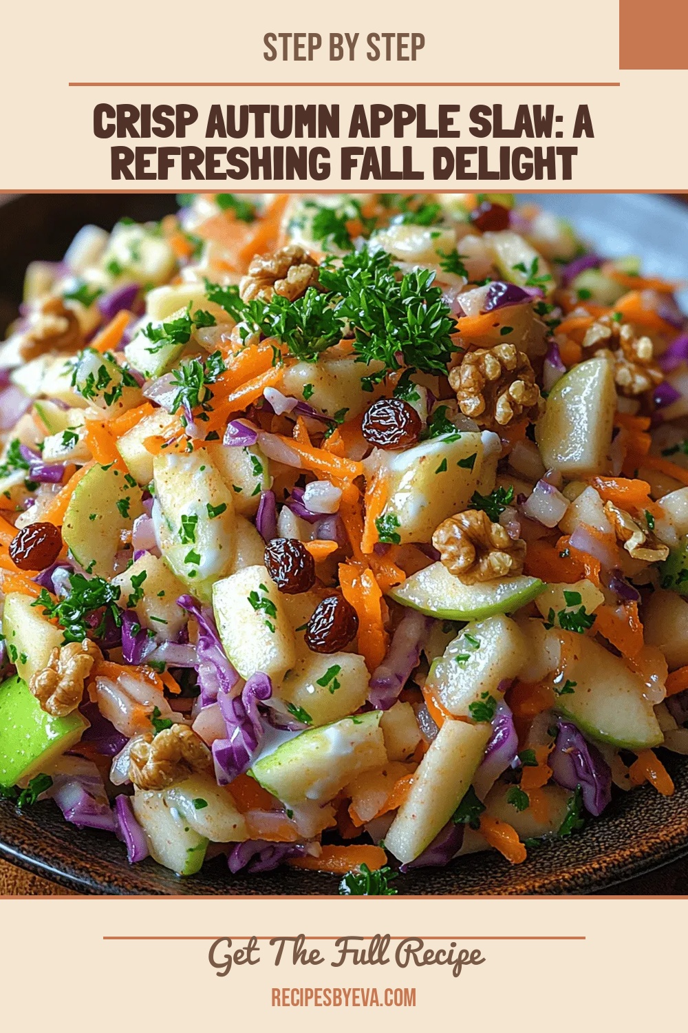 Crisp Autumn Apple Slaw: A Refreshing Fall Delight