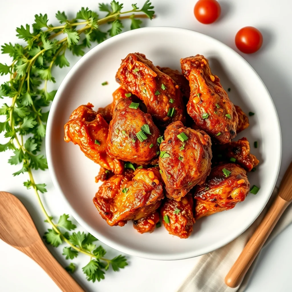 Spicy Cajun Air Fryer Chicken Wings