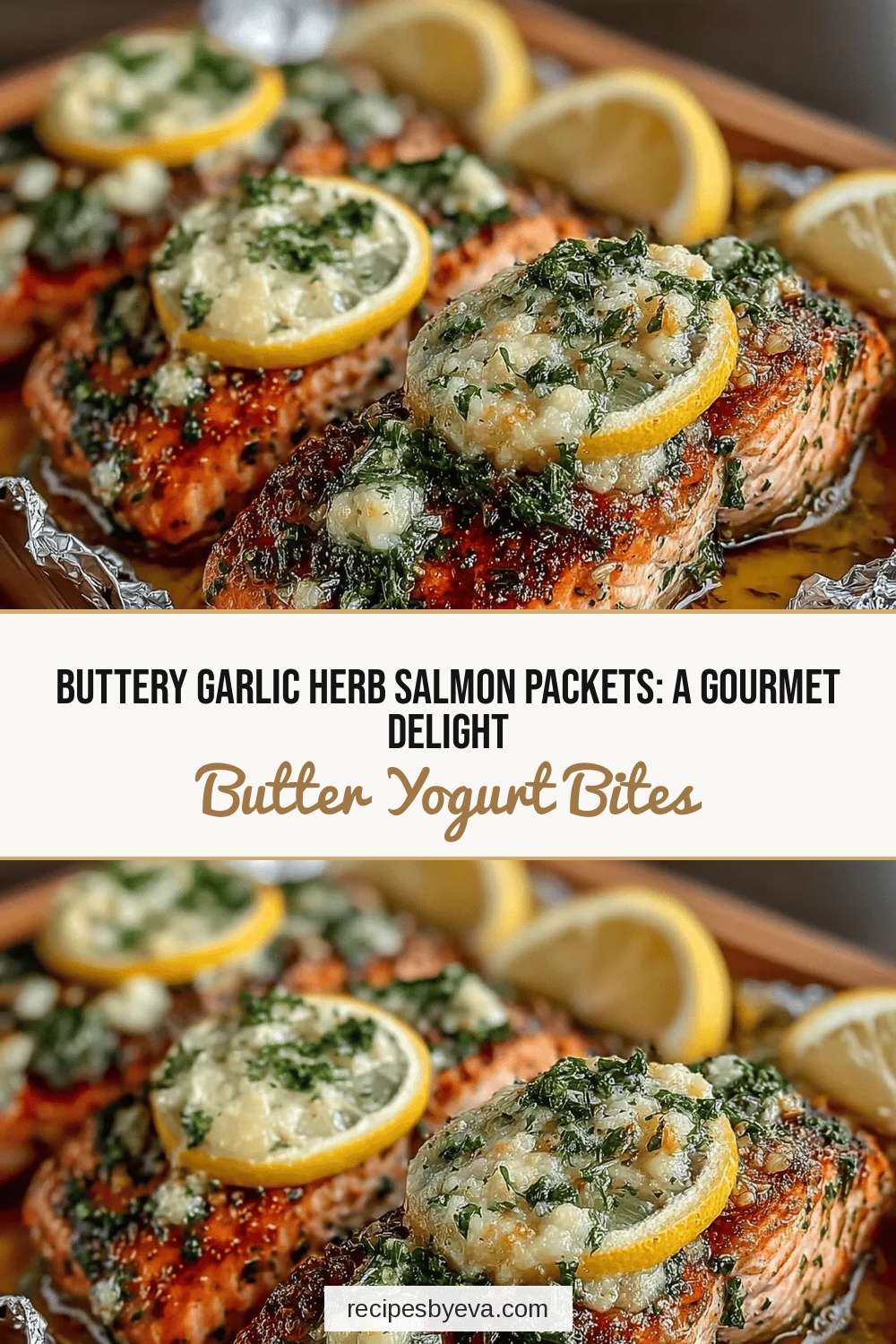 Buttery Garlic Herb Salmon Packets: A Gourmet Delight