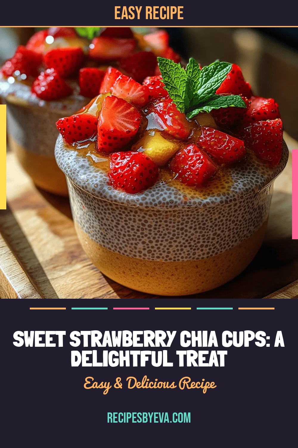 Sweet Strawberry Chia Cups: A Delightful Treat