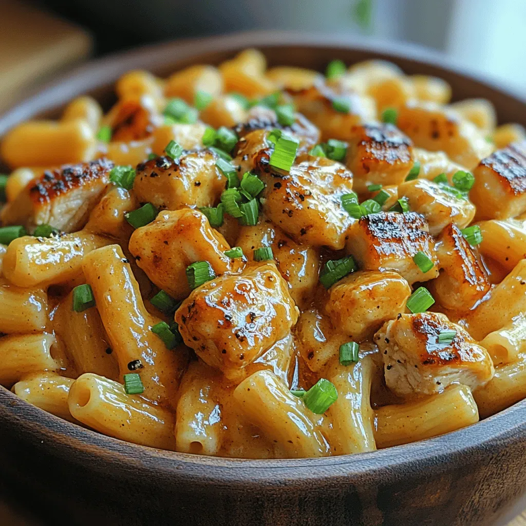 High Protein Honey Garlic Butter Chicken Mac n Cheese: A Deliciously Nutritious Twist
