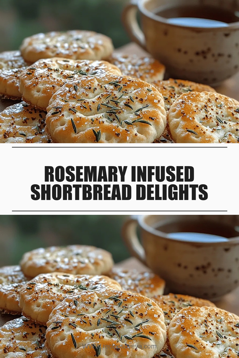 Rosemary Infused Shortbread Delights
