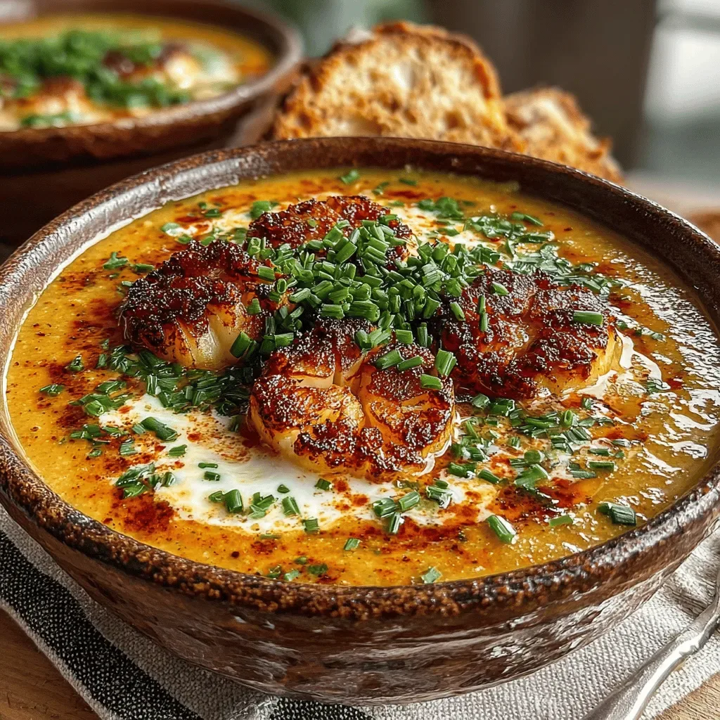 Creamy Roasted Garlic Potato Soup: A Comforting Delight
