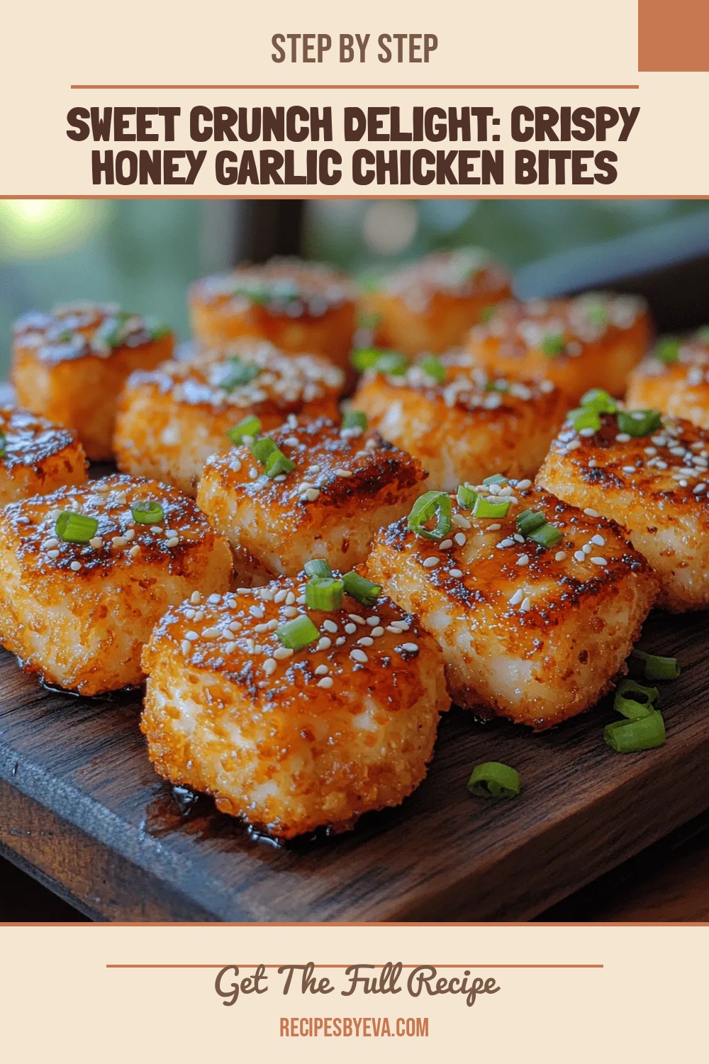 Sweet Crunch Delight: Crispy Honey Garlic Chicken Bites