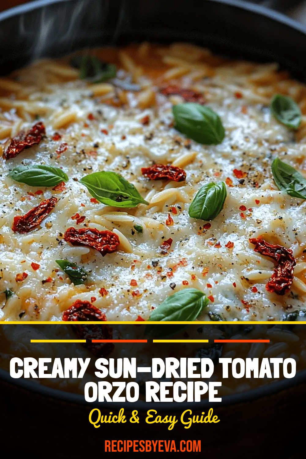 Creamy Sun-Dried Tomato Orzo Recipe