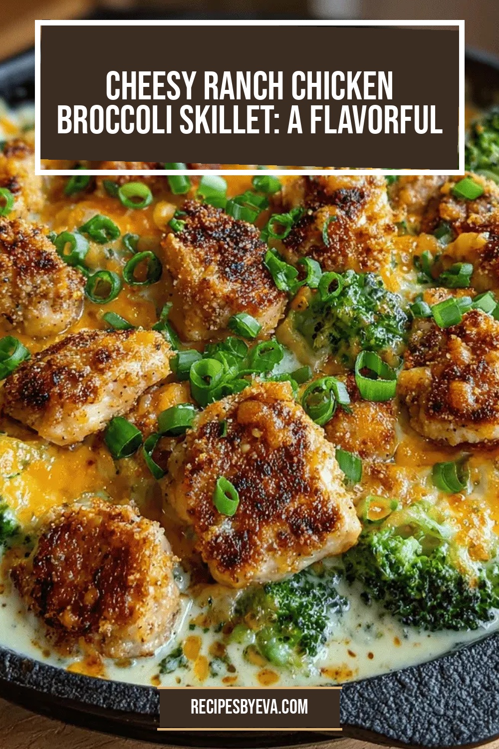 Cheesy Ranch Chicken Broccoli Skillet: A Flavorful Delight