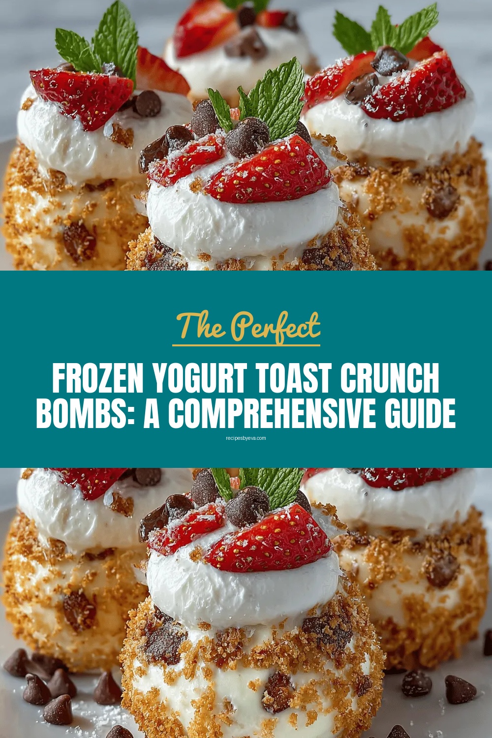Frozen Yogurt Toast Crunch Bombs: A Comprehensive Guide