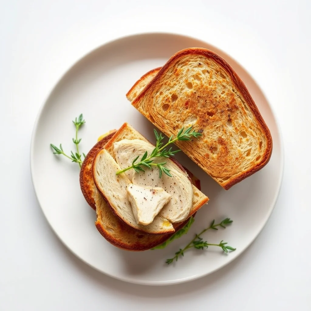 Savory Turkey & Sage Thyme Sandwich Delight