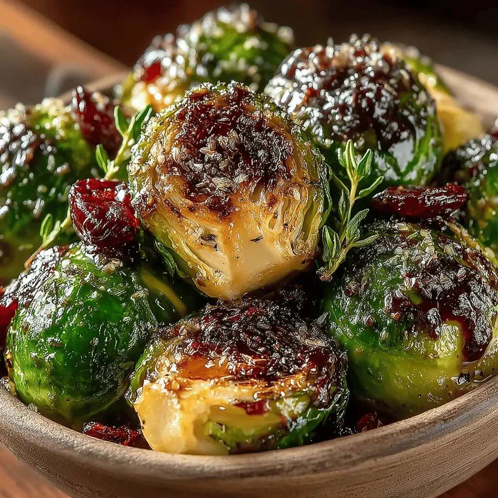 Maple Bliss Brussels Sprouts with Sweet Crunchy Pecans