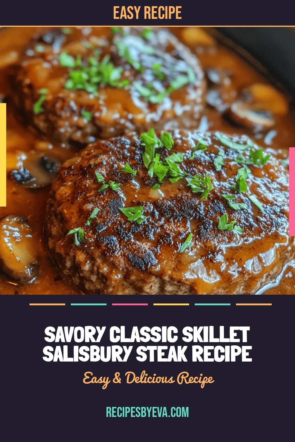 Savory Classic Skillet Salisbury Steak Recipe