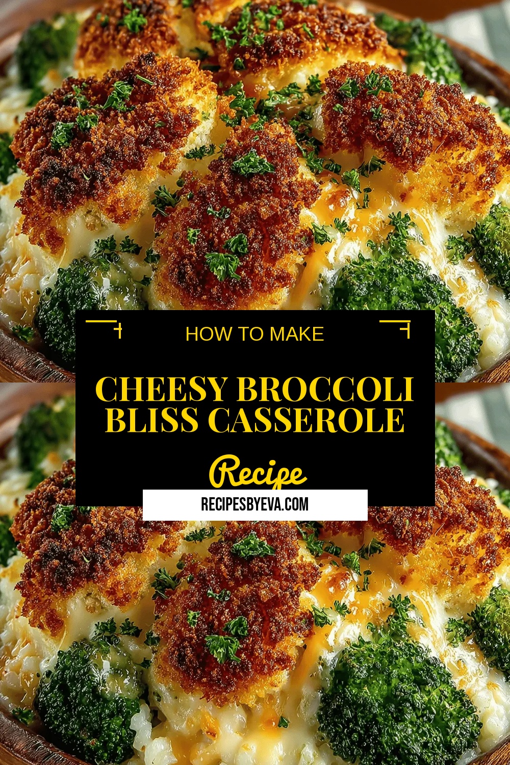 Cheesy Broccoli Bliss Casserole