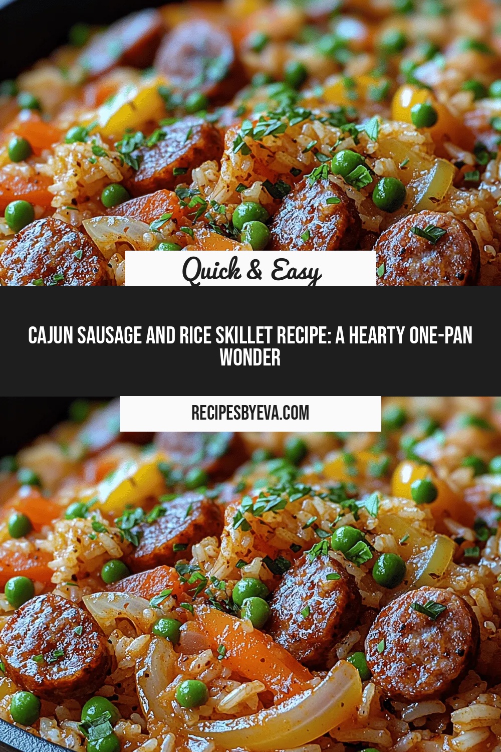 Cajun Sausage and Rice Skillet Recipe: A Hearty One-Pan Wonder
