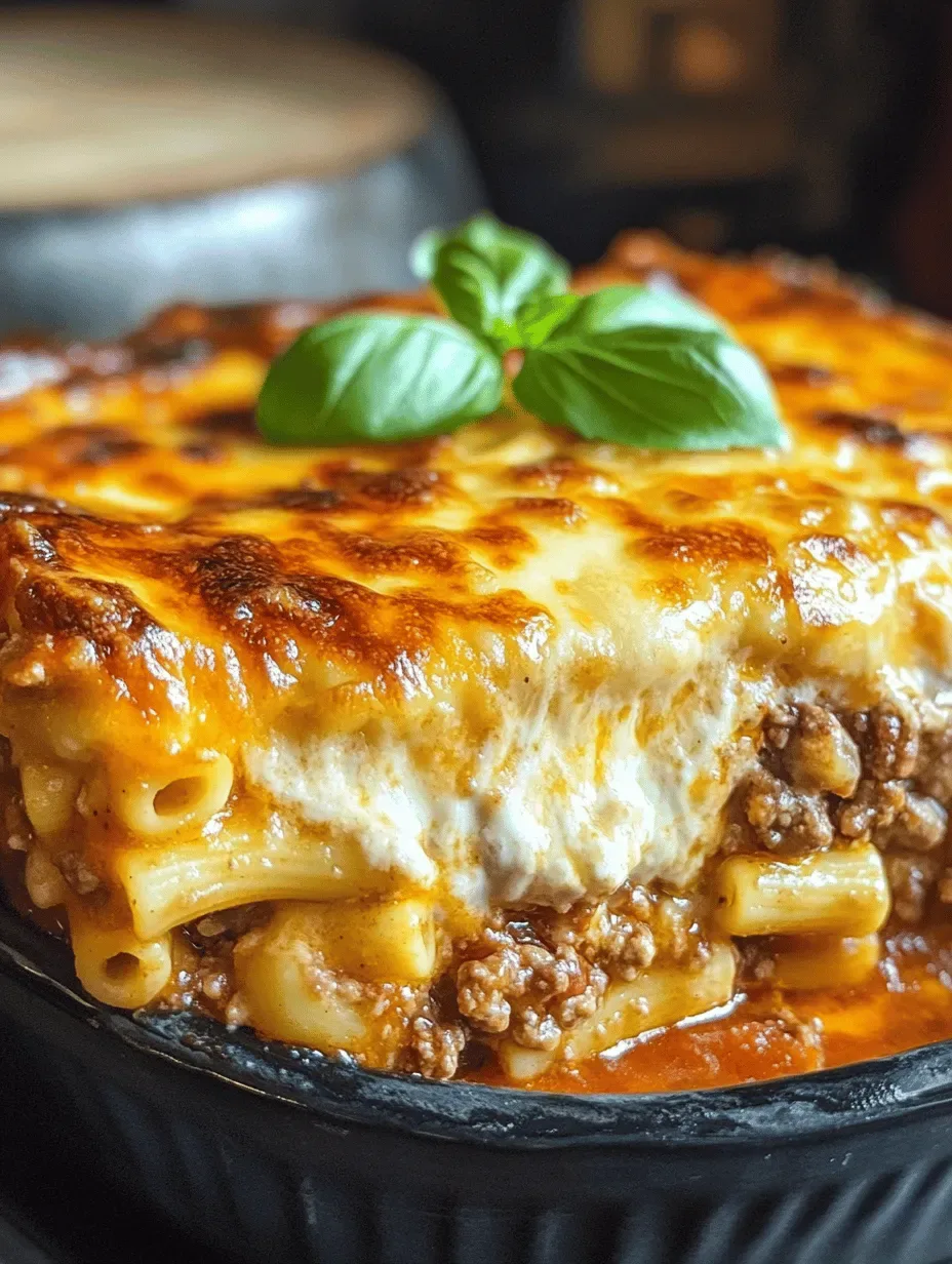 Savory Beef Lombardi Casserole Recipe