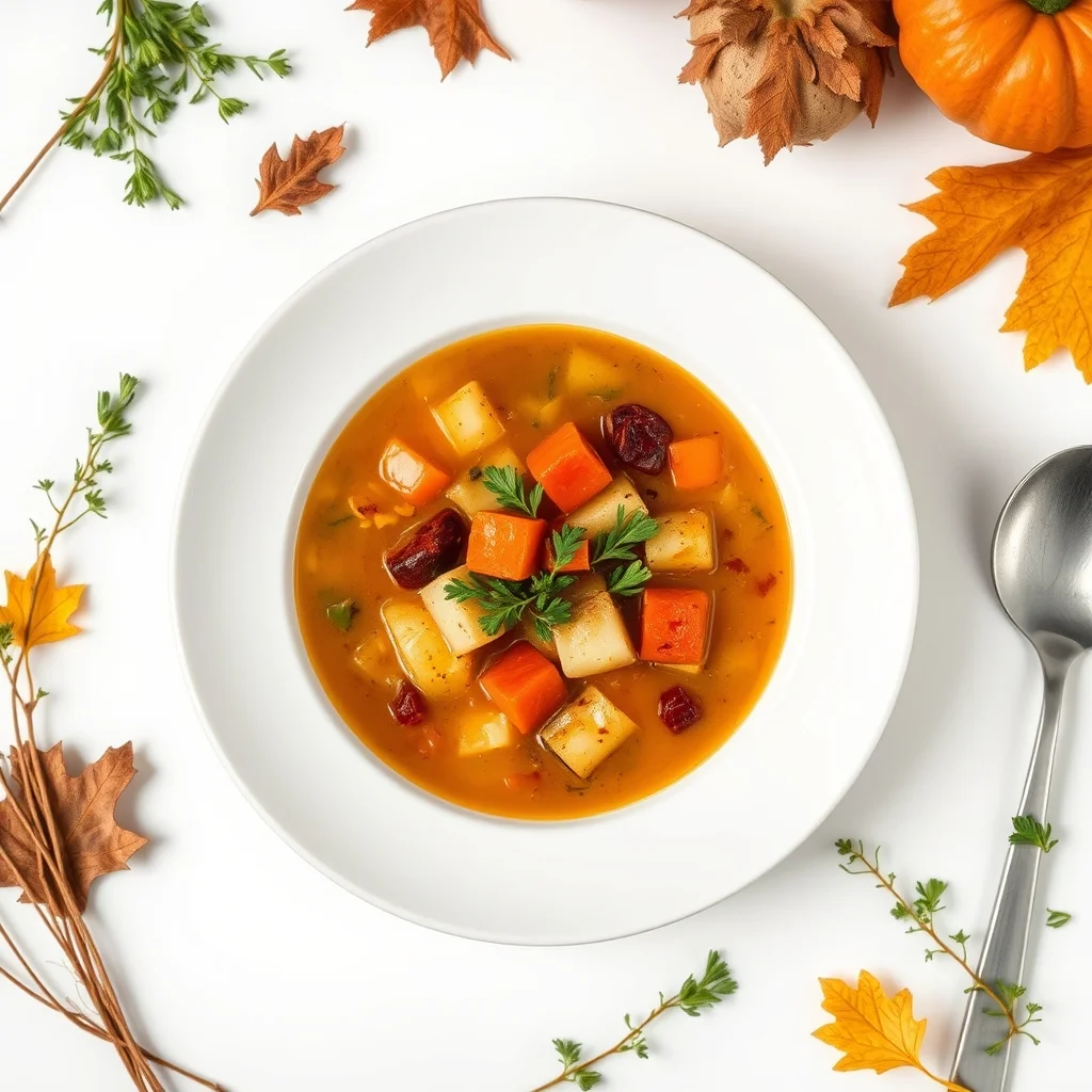 Cozy Autumn Harvest Vegetable Soup