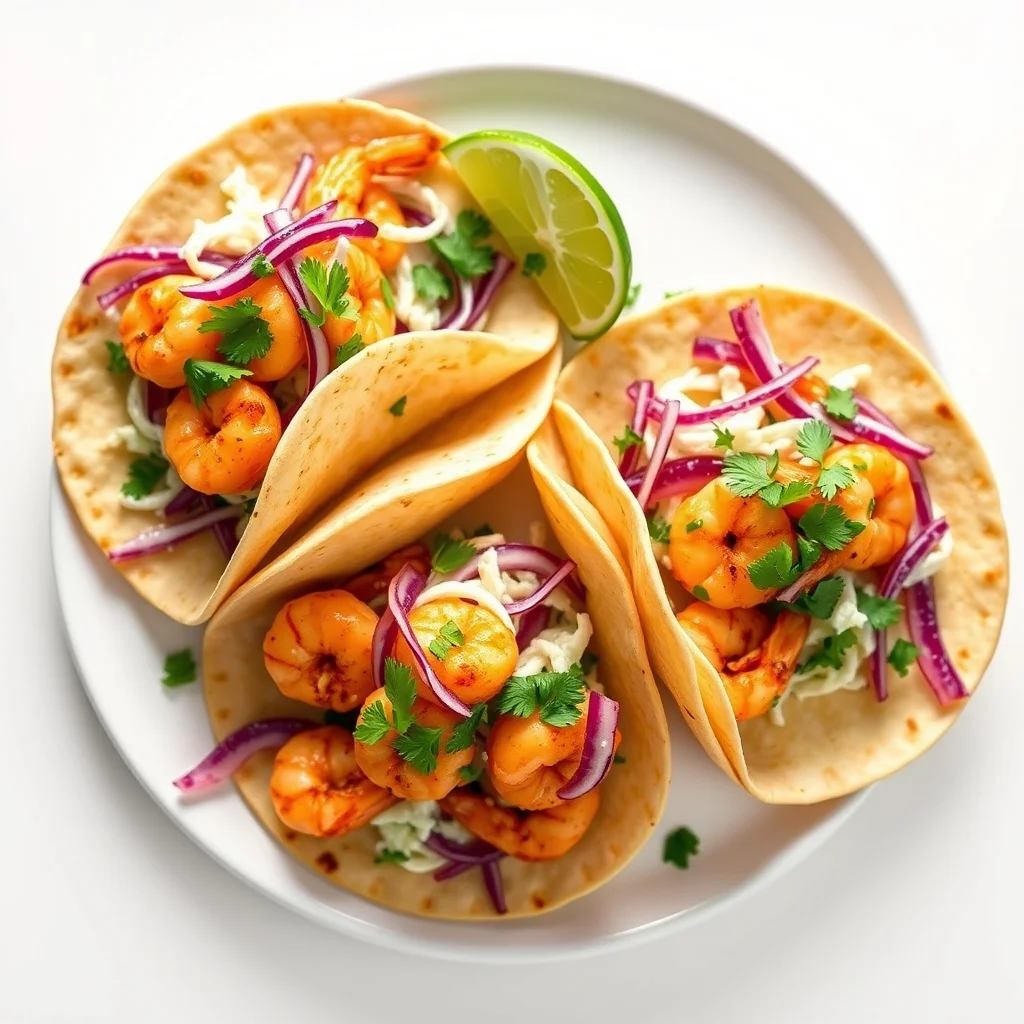 Spicy Shrimp Tacos with Crunchy Slaw: A Flavorful Fiesta