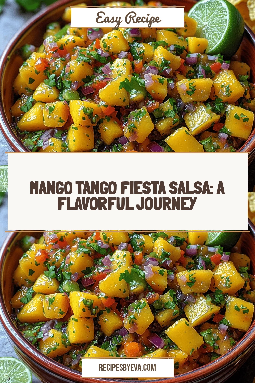 Mango Tango Fiesta Salsa: A Flavorful Journey