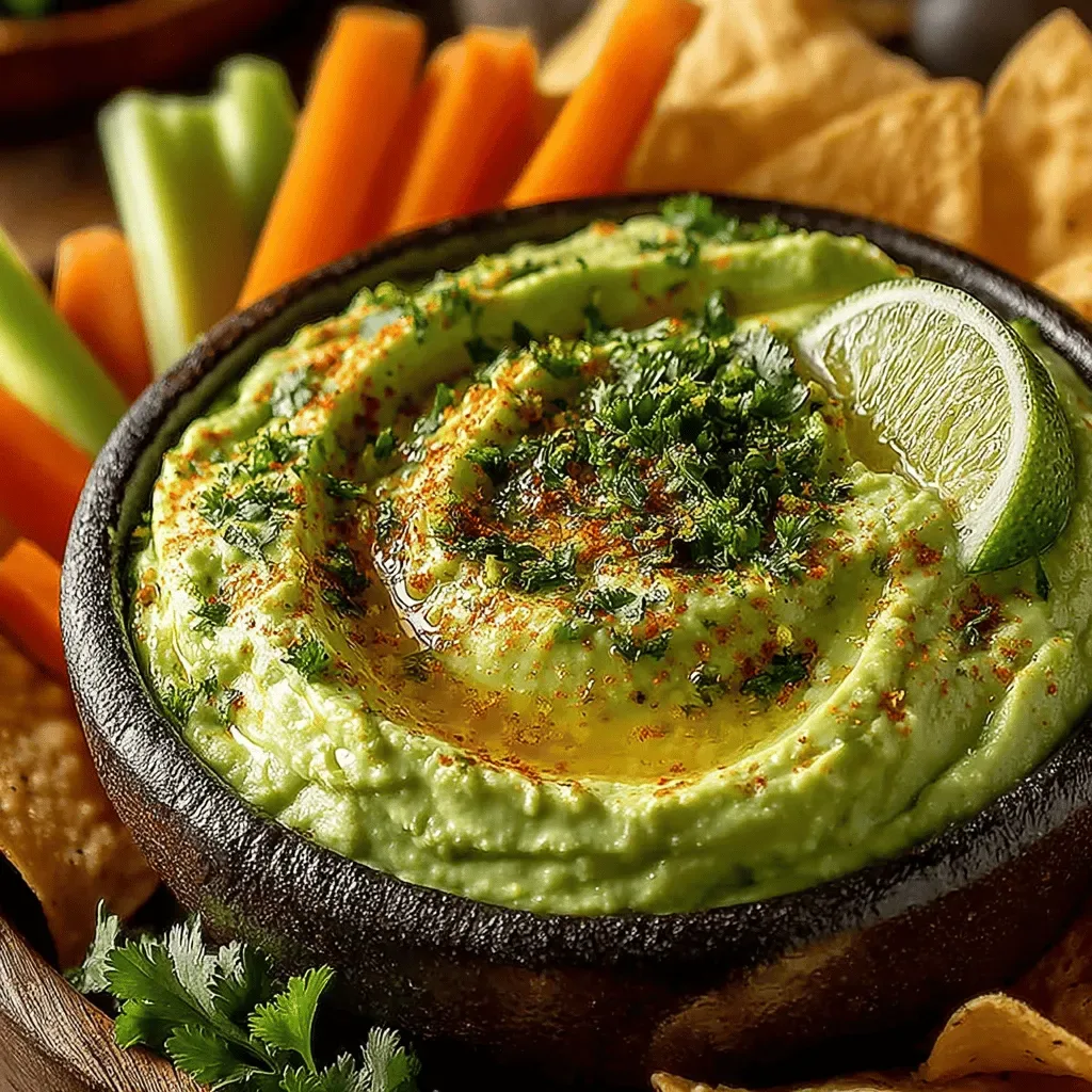 Zesty Avocado Lime Bliss Dip