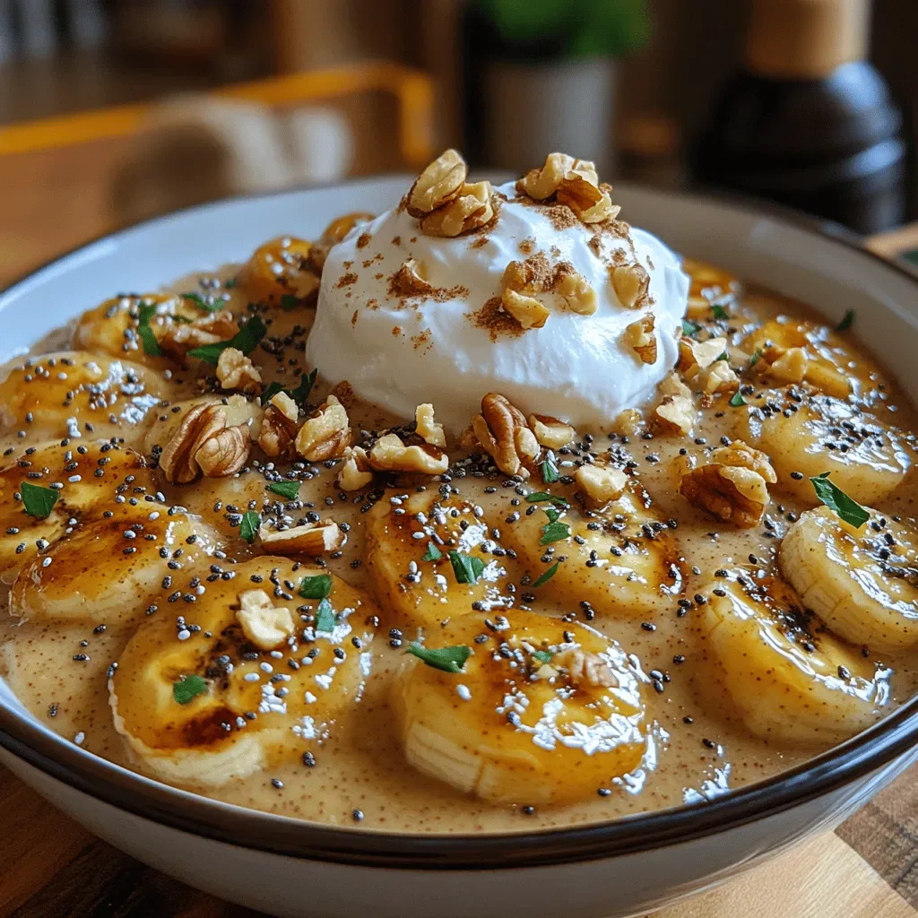 Protein-Packed Bananas Foster Delight: A Modern Twist on a Classic Dessert