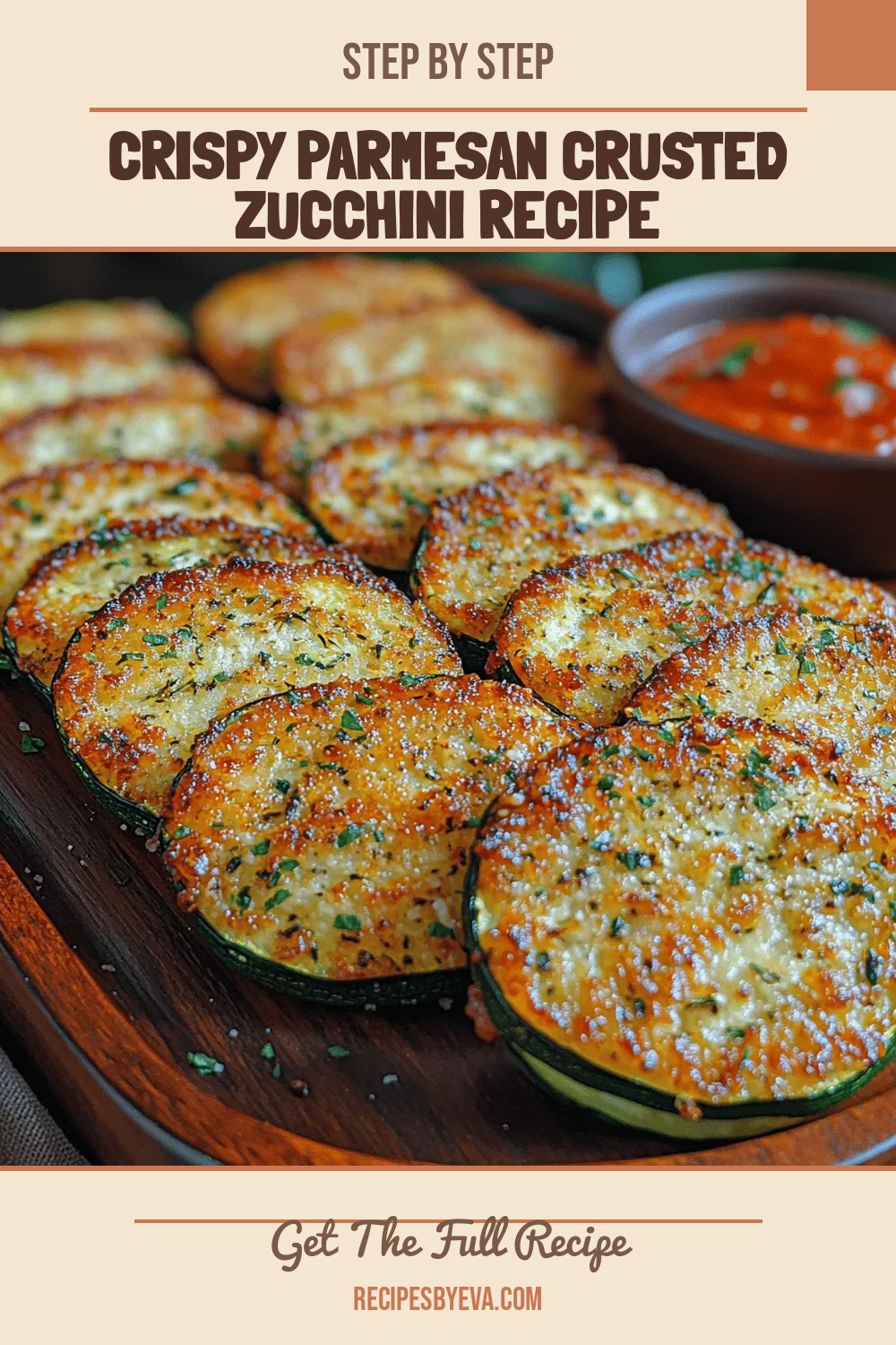 Crispy Parmesan Crusted Zucchini Recipe