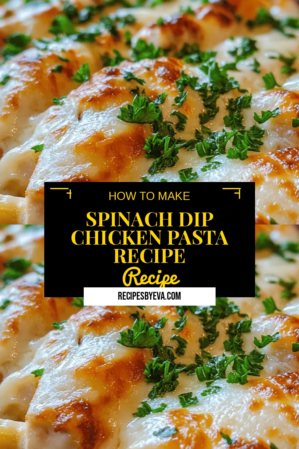Spinach Dip Chicken Pasta Recipe