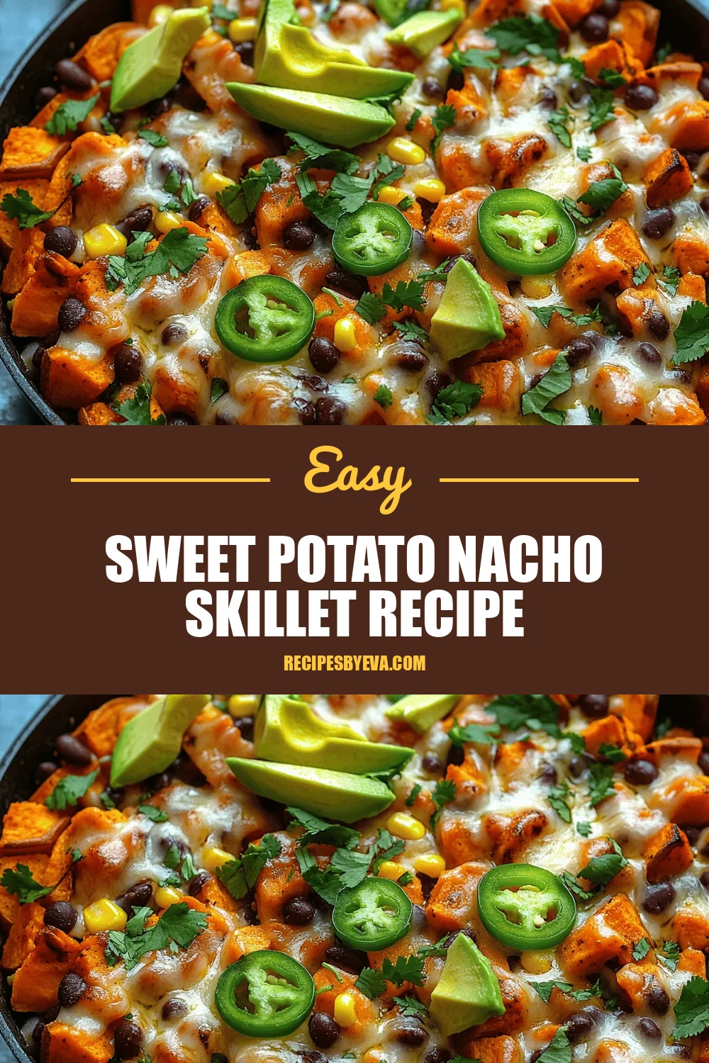 Sweet Potato Nacho Skillet Recipe