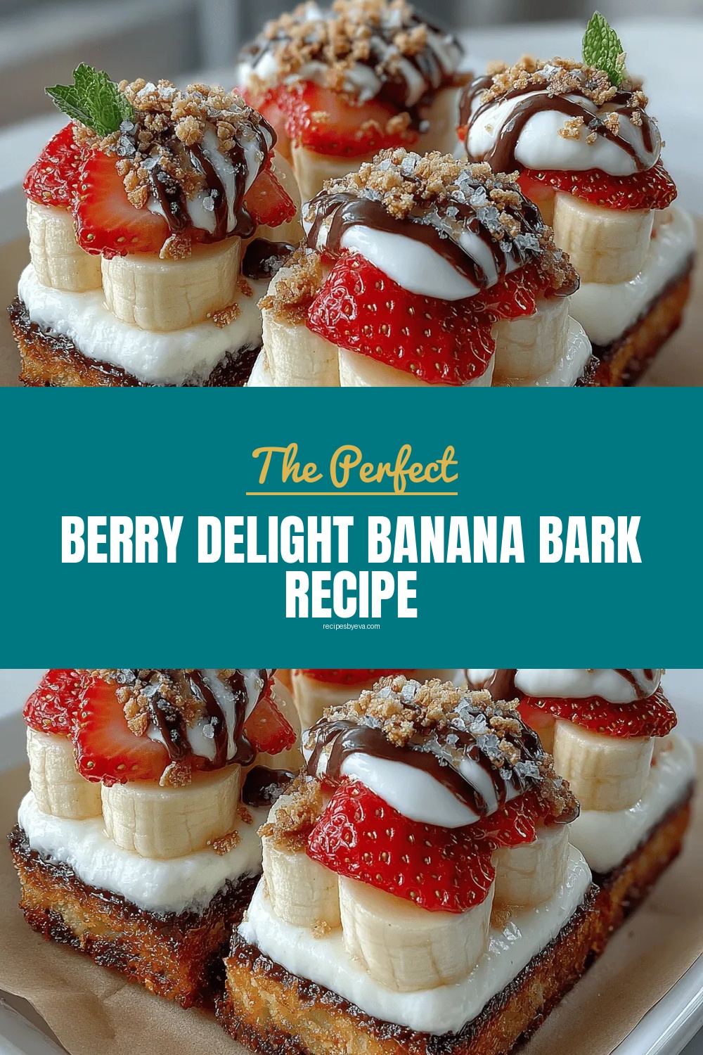 Berry Delight Banana Bark Recipe
