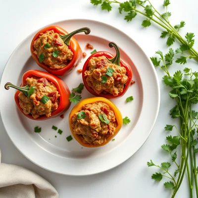 Turkey Loaded Stuffed Peppers