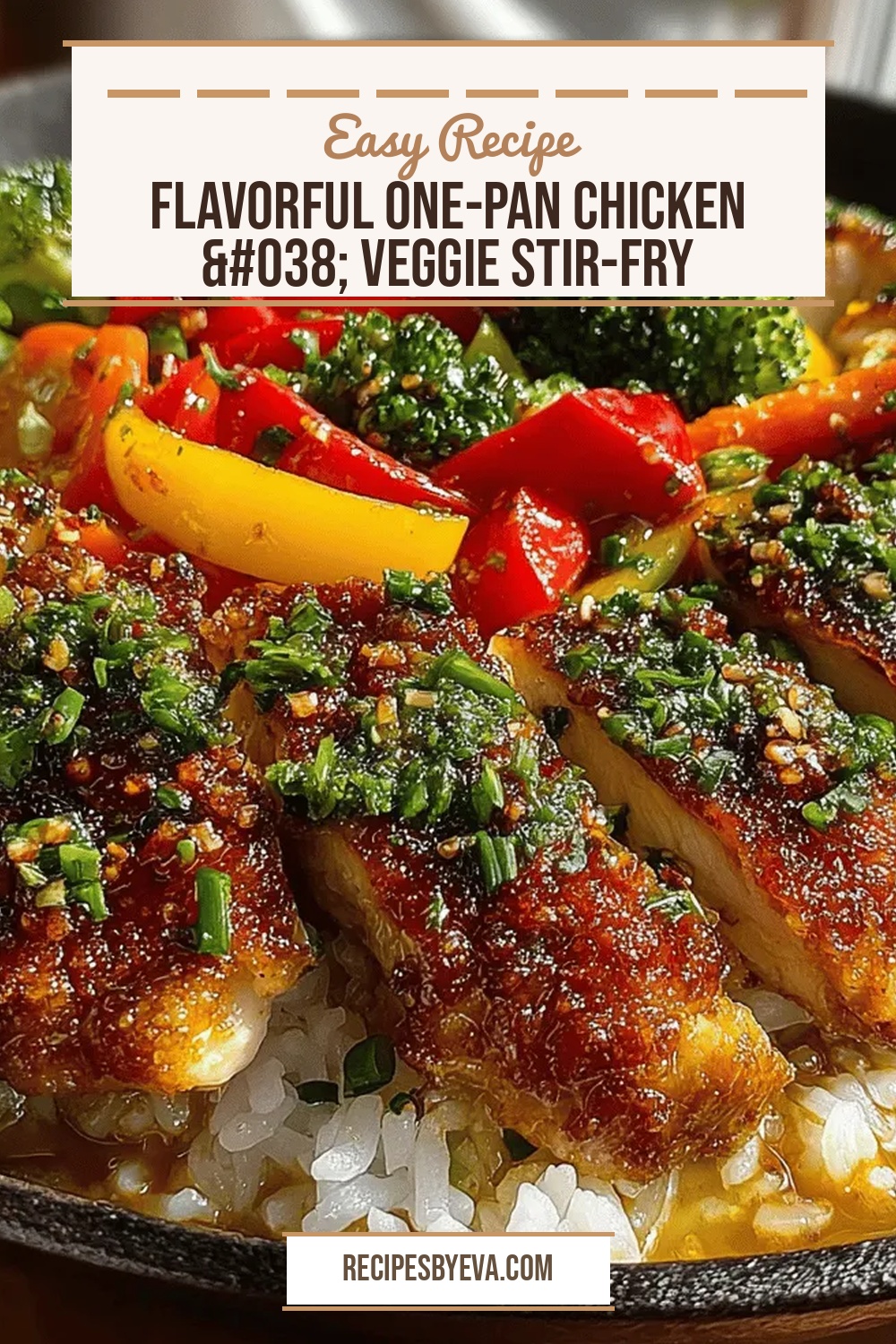 Flavorful One-Pan Chicken & Veggie Stir-Fry