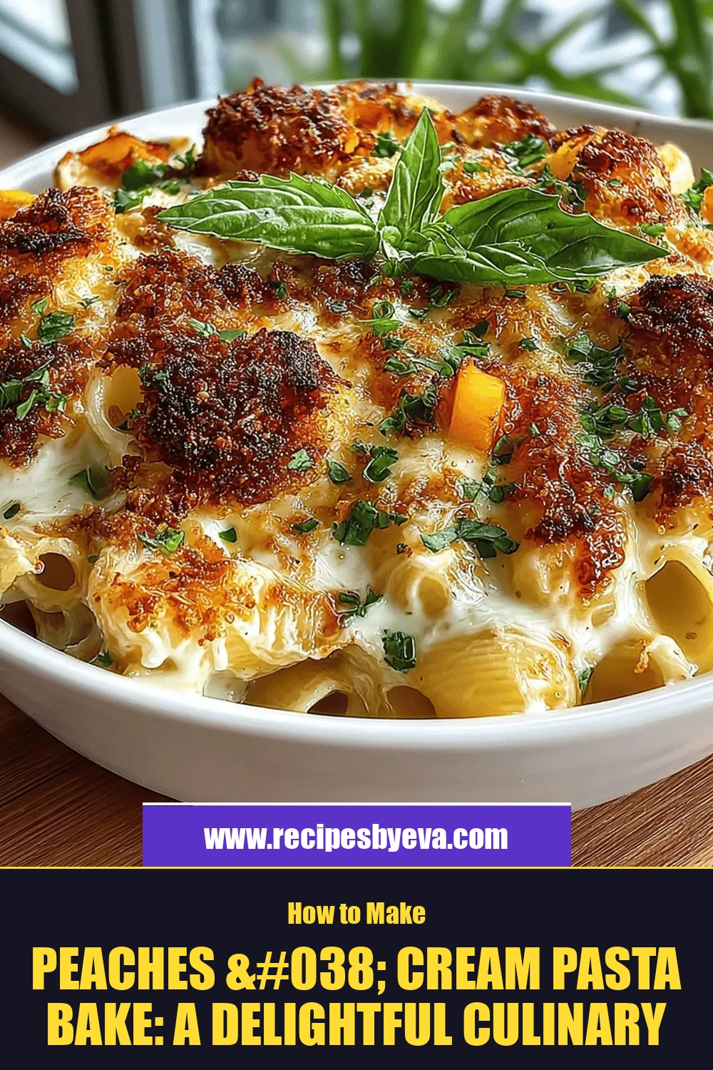 Peaches & Cream Pasta Bake: A Delightful Culinary Adventure