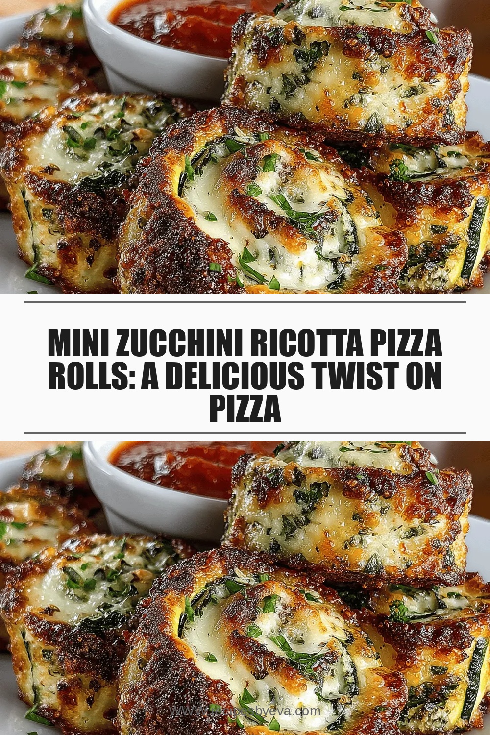 Mini Zucchini Ricotta Pizza Rolls: A Delicious Twist on Pizza