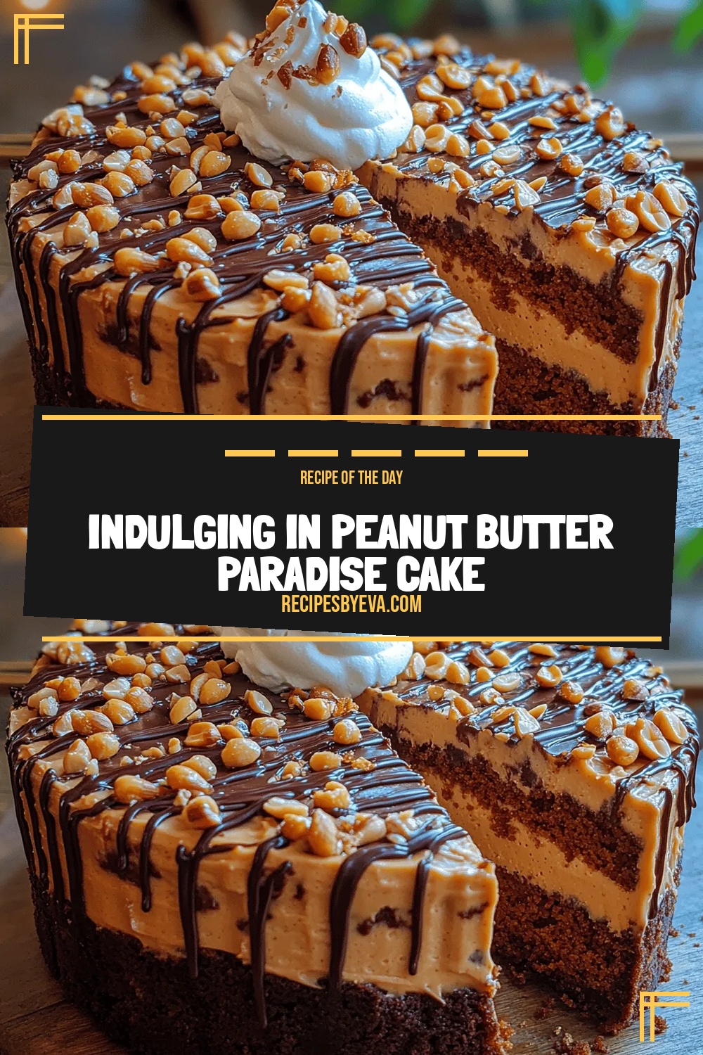 Indulging in Peanut Butter Paradise Cake