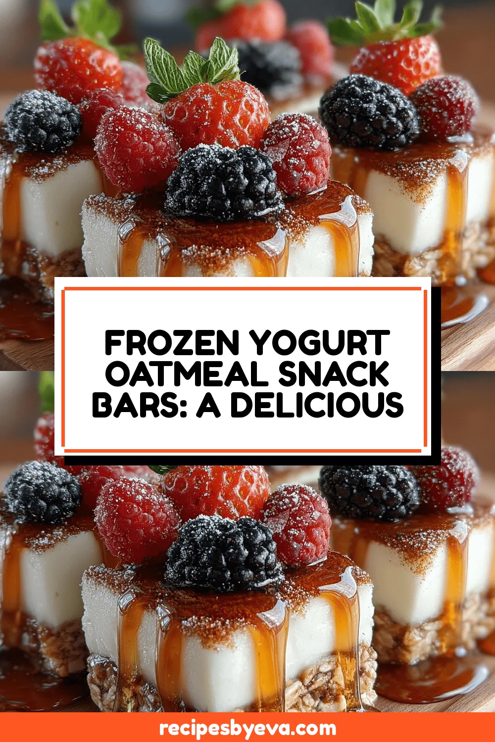 Frozen Yogurt Oatmeal Snack Bars: A Delicious and Nutritious Treat