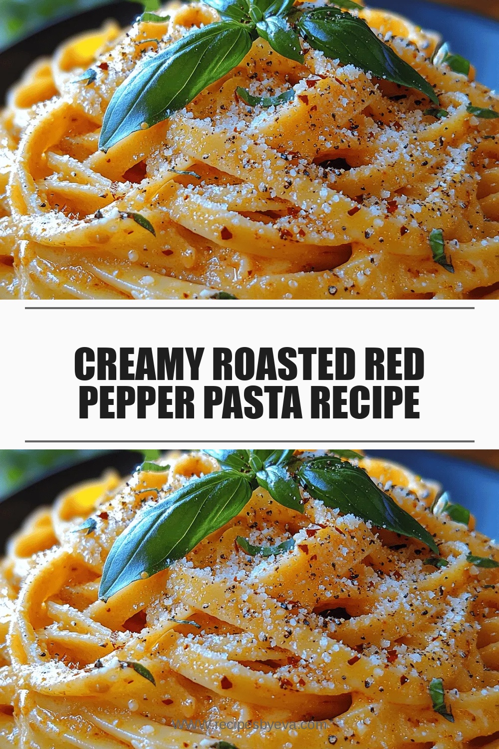 Creamy Roasted Red Pepper Pasta Recipe