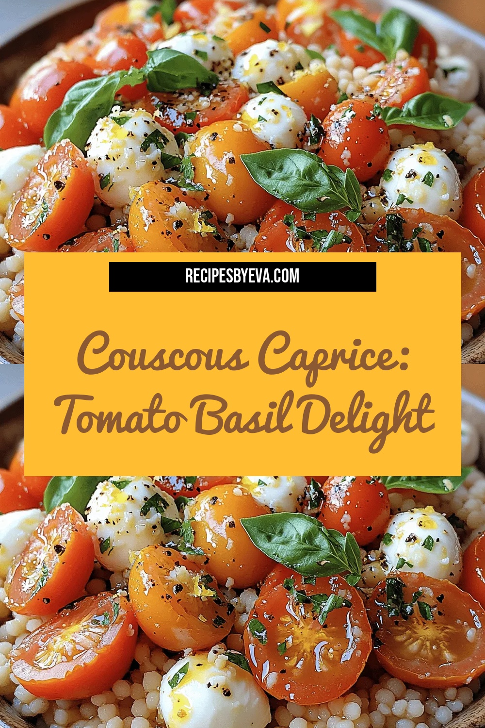 Couscous Caprice: Tomato Basil Delight