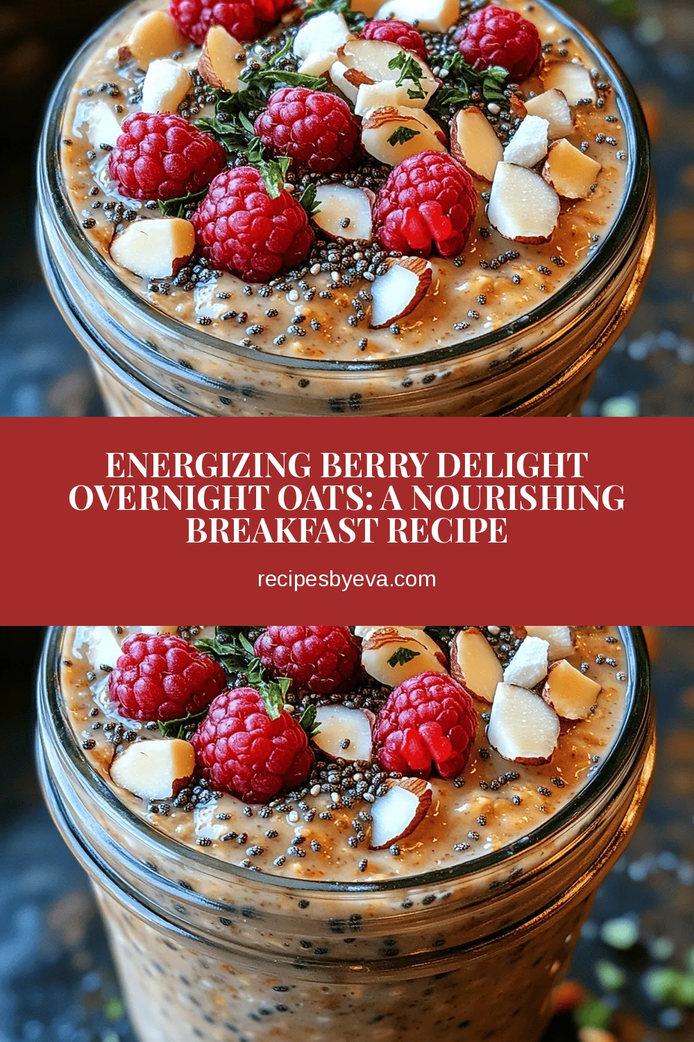 Energizing Berry Delight Overnight Oats: A Nourishing Breakfast Recipe