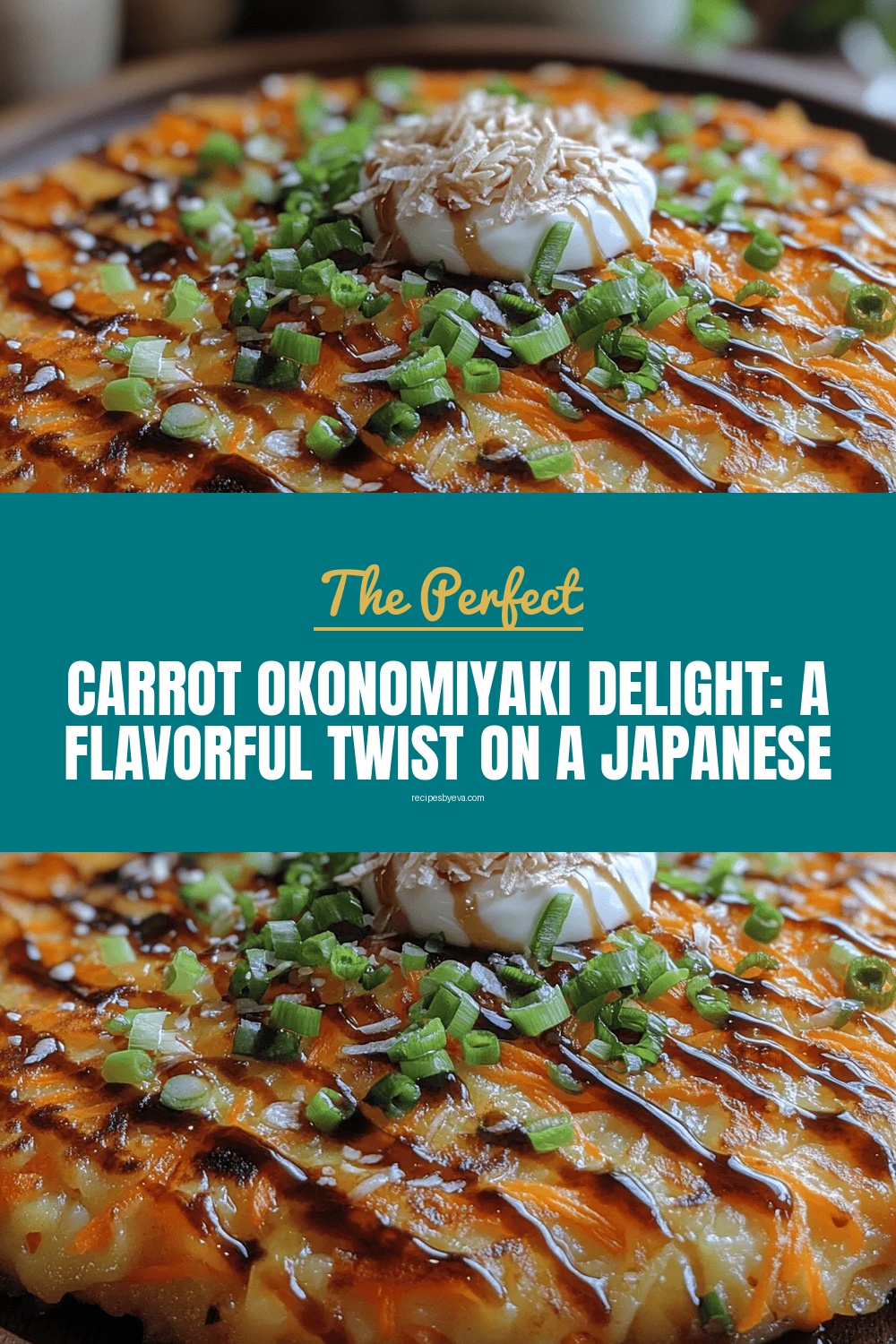 Carrot Okonomiyaki Delight: A Flavorful Twist on a Japanese Classic