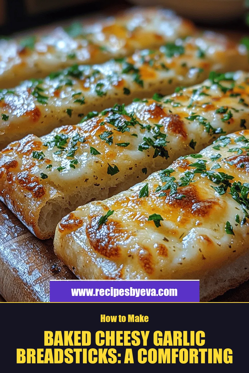 Baked Cheesy Garlic Breadsticks: A Comforting Delight