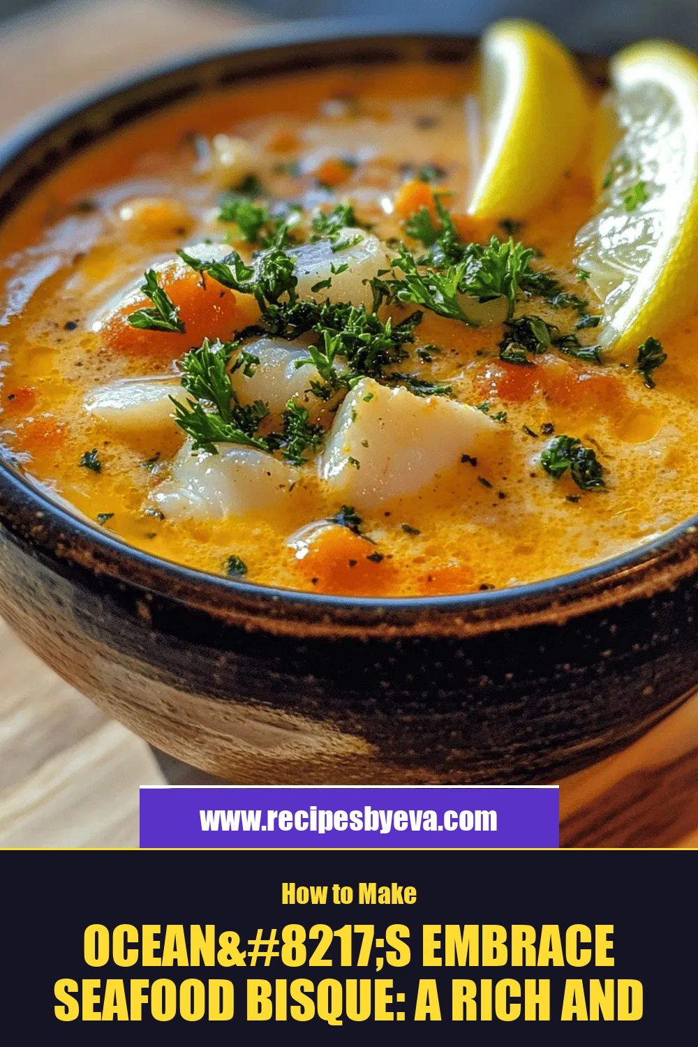 Ocean’s Embrace Seafood Bisque: A Rich and Flavorful Journey