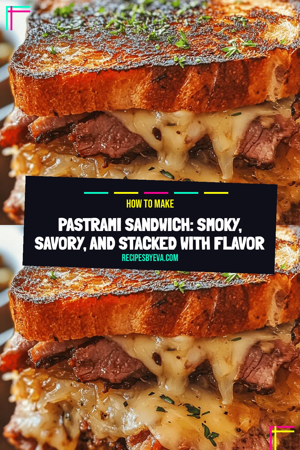 Pastrami Sandwich: Smoky, Savory, and Stacked with Flavor