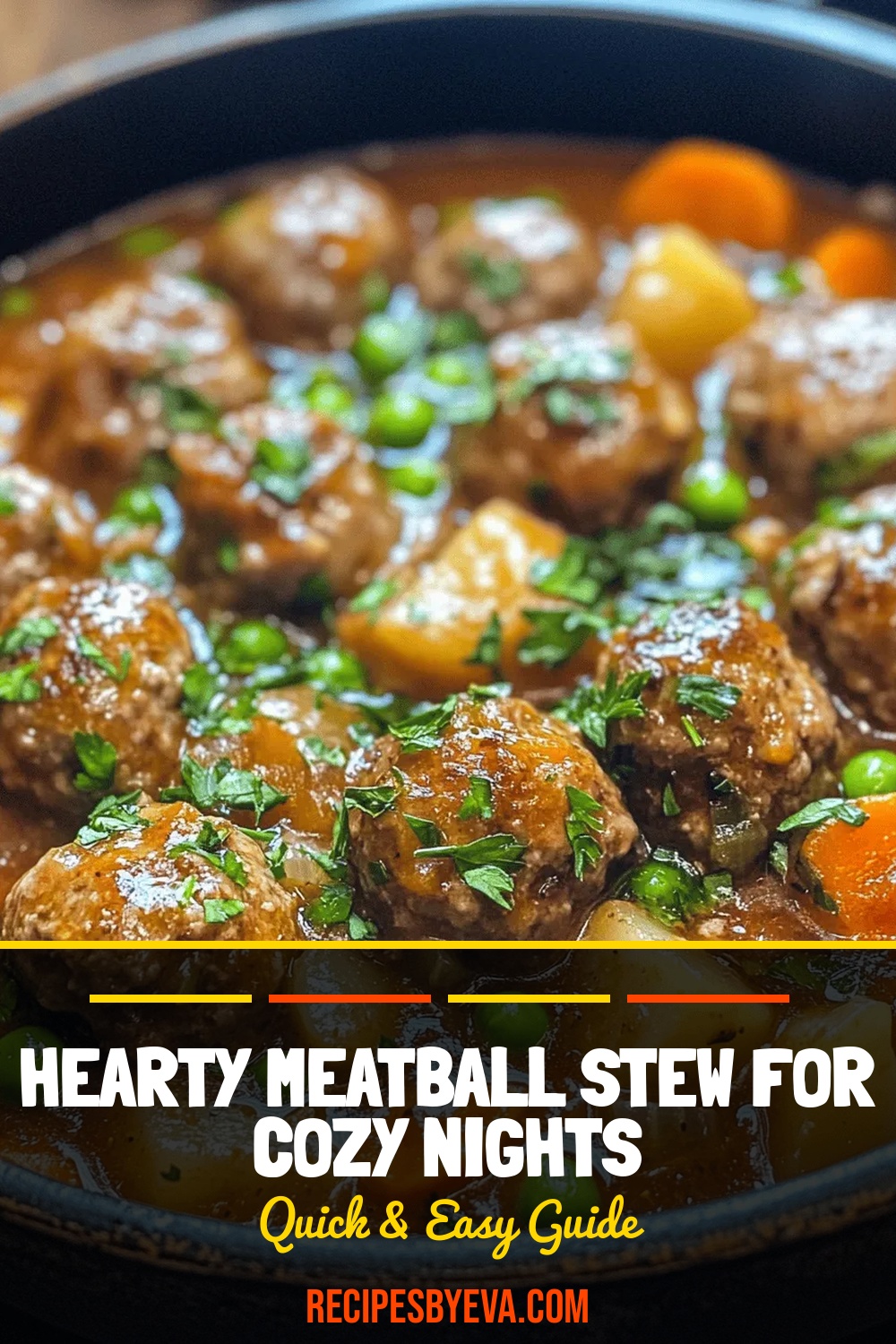 Hearty Meatball Stew for Cozy Nights