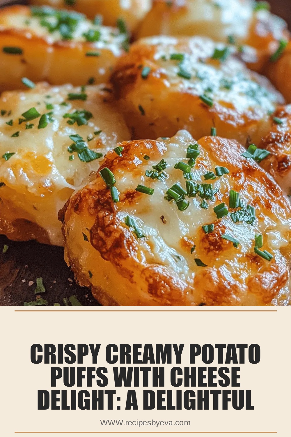 Crispy Creamy Potato Puffs with Cheese Delight: A Delightful Snack