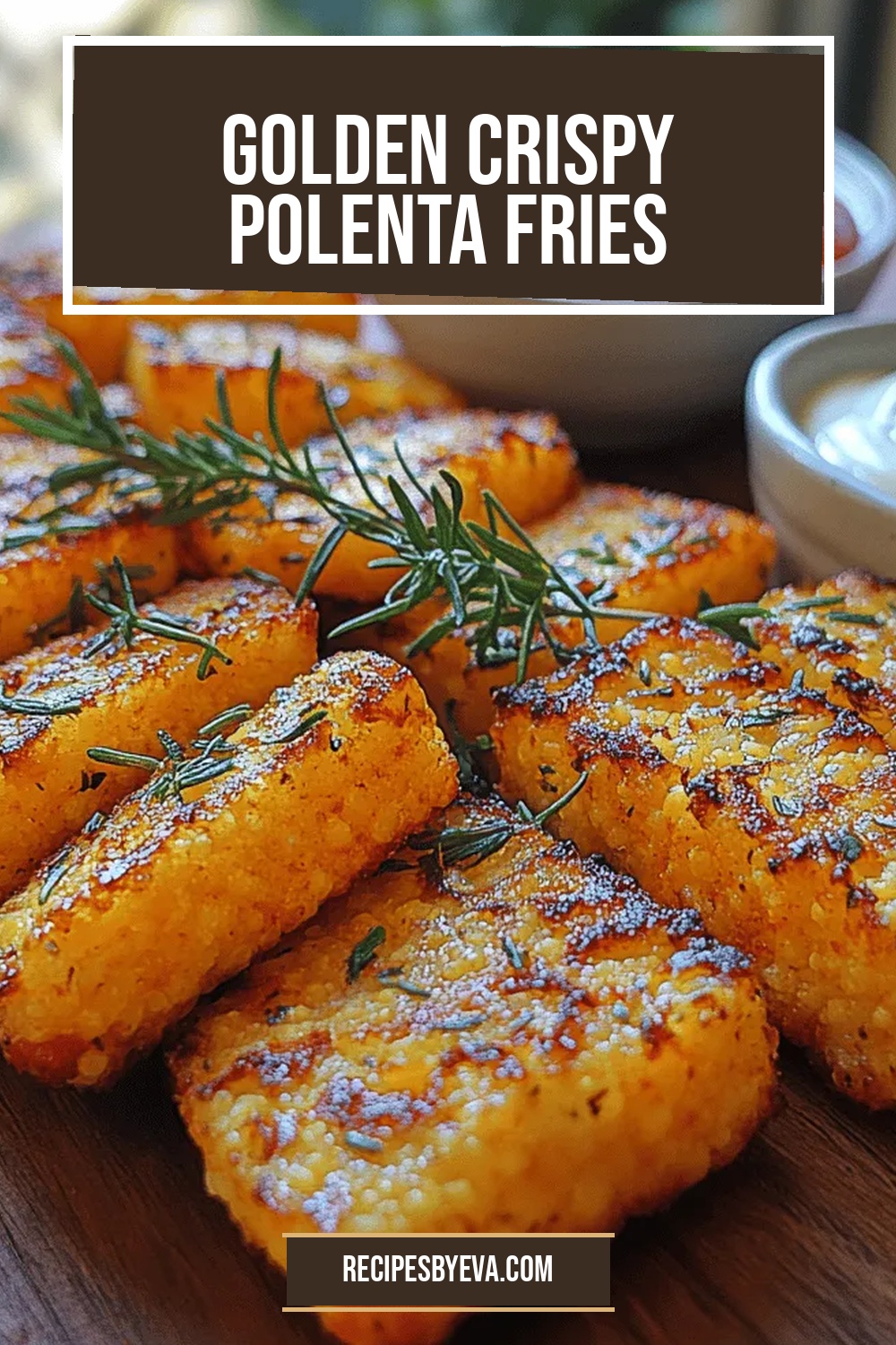 Golden Crispy Polenta Fries