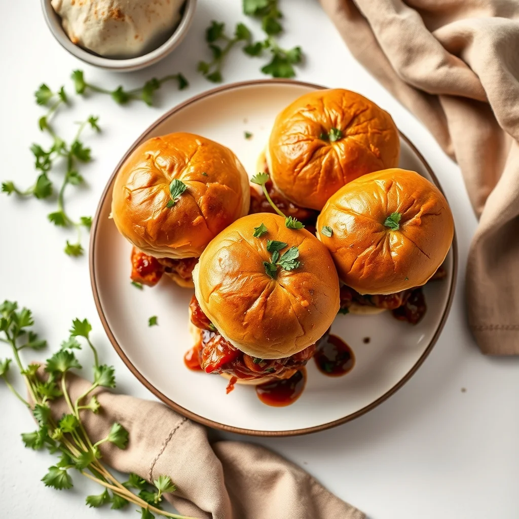 Smoky Harvest BBQ Chicken Sliders Recipe