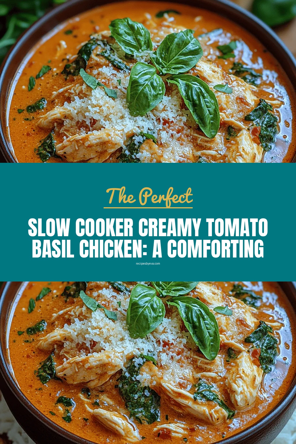 Slow Cooker Creamy Tomato Basil Chicken: A Comforting Family Meal