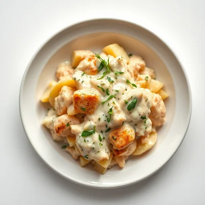 Creamy Chicken & Potato Bake