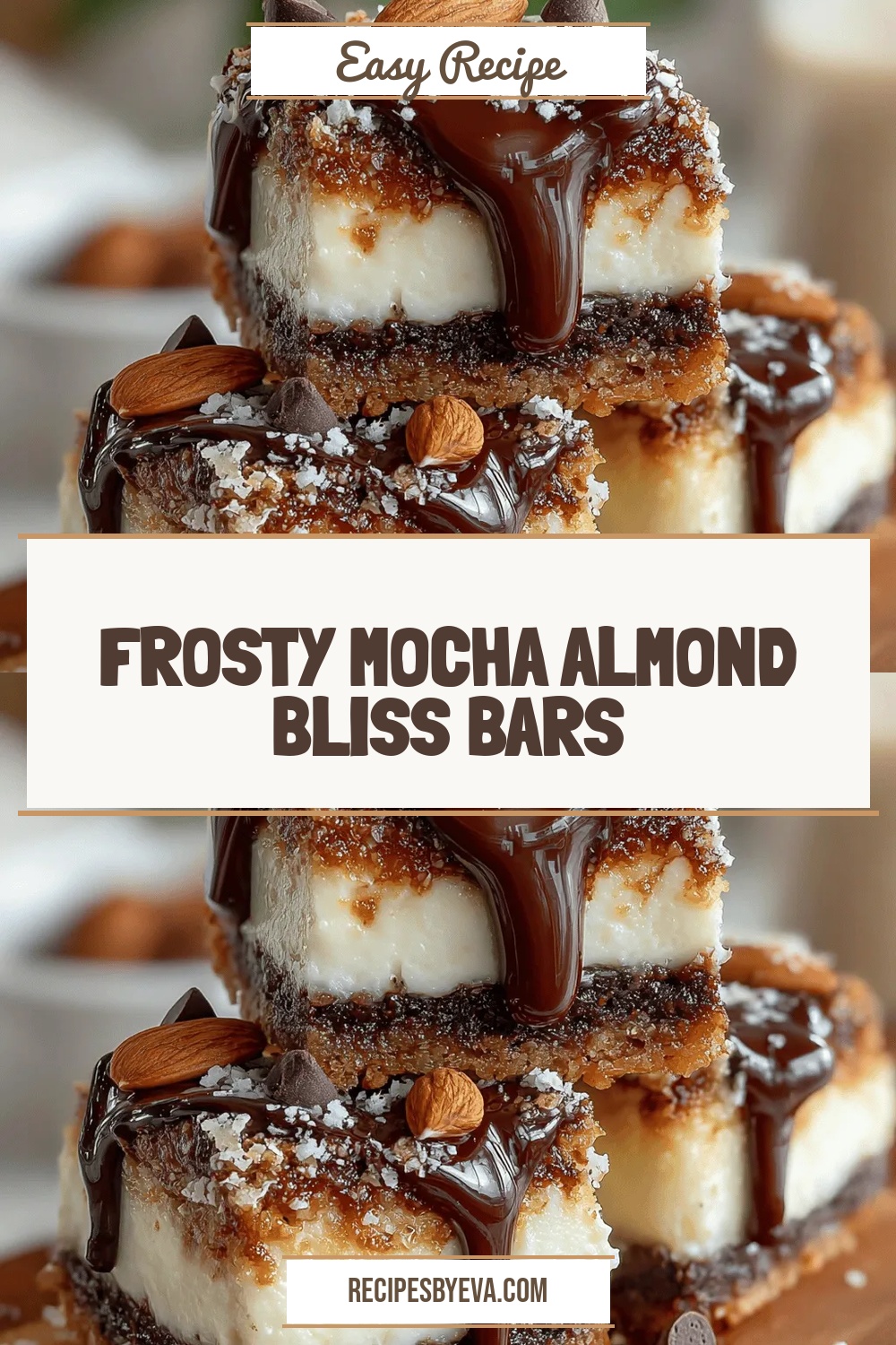 Frosty Mocha Almond Bliss Bars